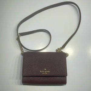 Kate Spade Cedar Street Cami Crossbody in Plum Purple